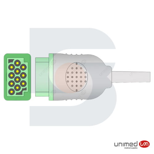 Cable ECG reutilizable 5 puntas / Marquette