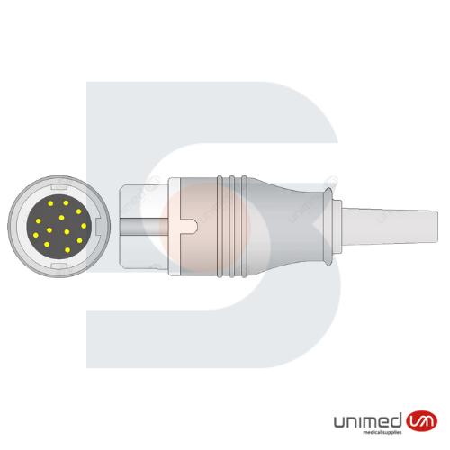 Cable ECG reutilizable 5 puntas / Philips